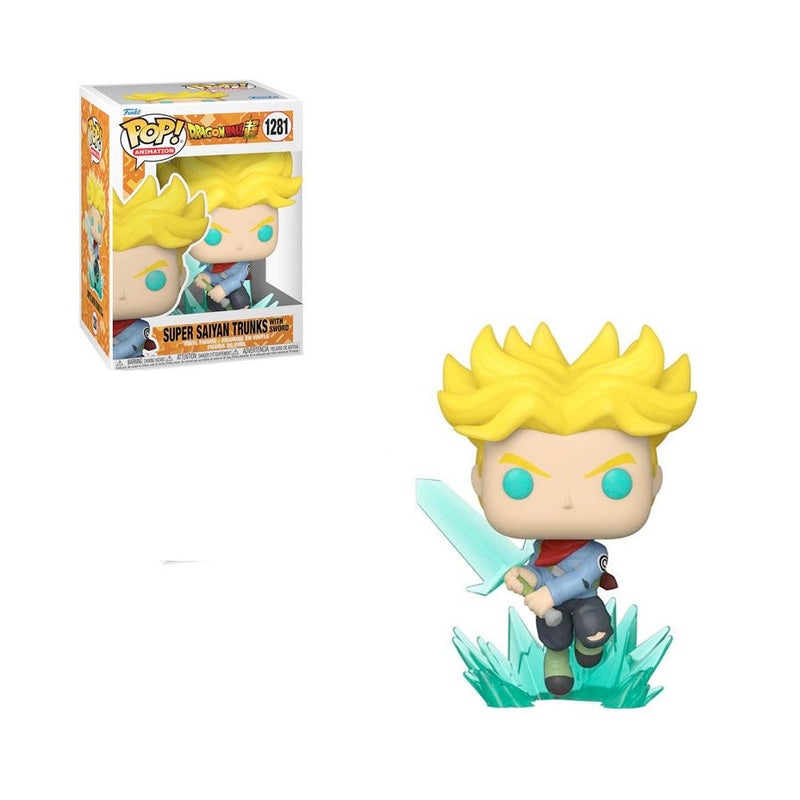 BONECO FUNKO POP DRAGON BALL SUPER SAIYAN TRUNKS 1281