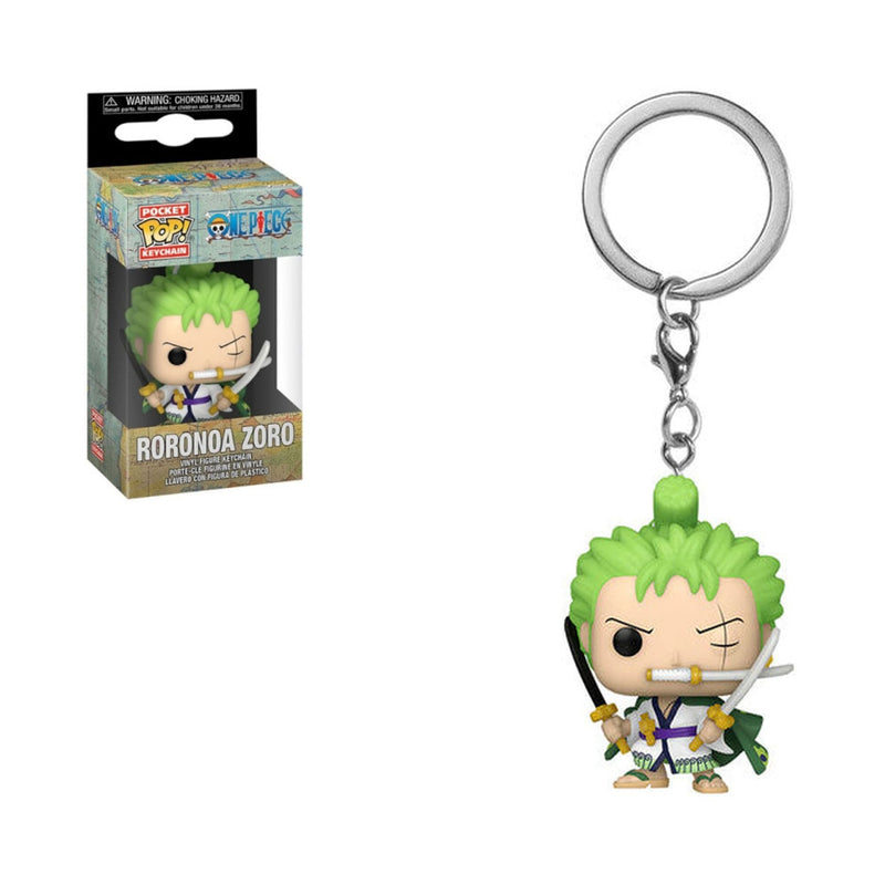 CHAVEIRO FUNKO POP ONE PIECE RORONOA ZORO