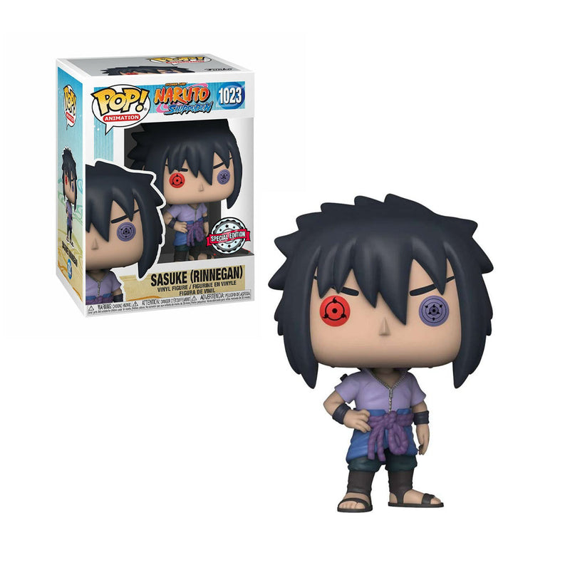 BONECO FUNKO POP NARUTO SHIPPUDEN SASUKE RINNEGAN 1023