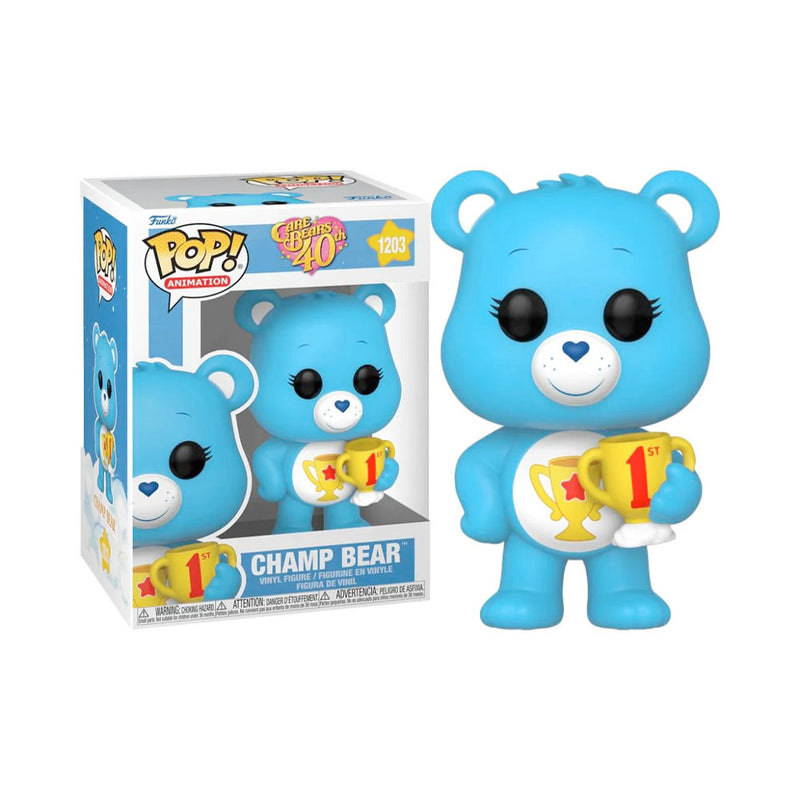 BONECO FUNKO POP CARE BEARS 40TH CHAMP BEAR 1203