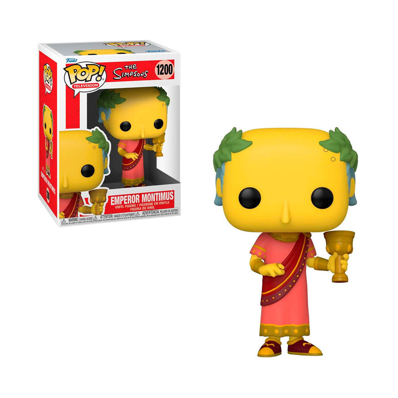 BONECO FUNKO POP THE SIMPSONS EMPEROR MONTIMUS 1200