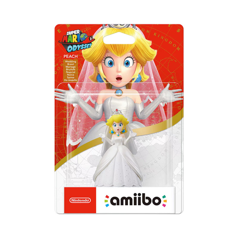 NINTENDO AMIIBO DE PEACH NUPCIAL SUPER MARIO ODYSSEY